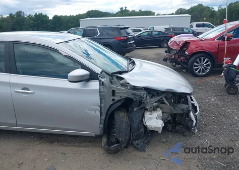 2019 Nissan Sentra S из США, поврежденный, VIN 3N1AB7APXKY373884